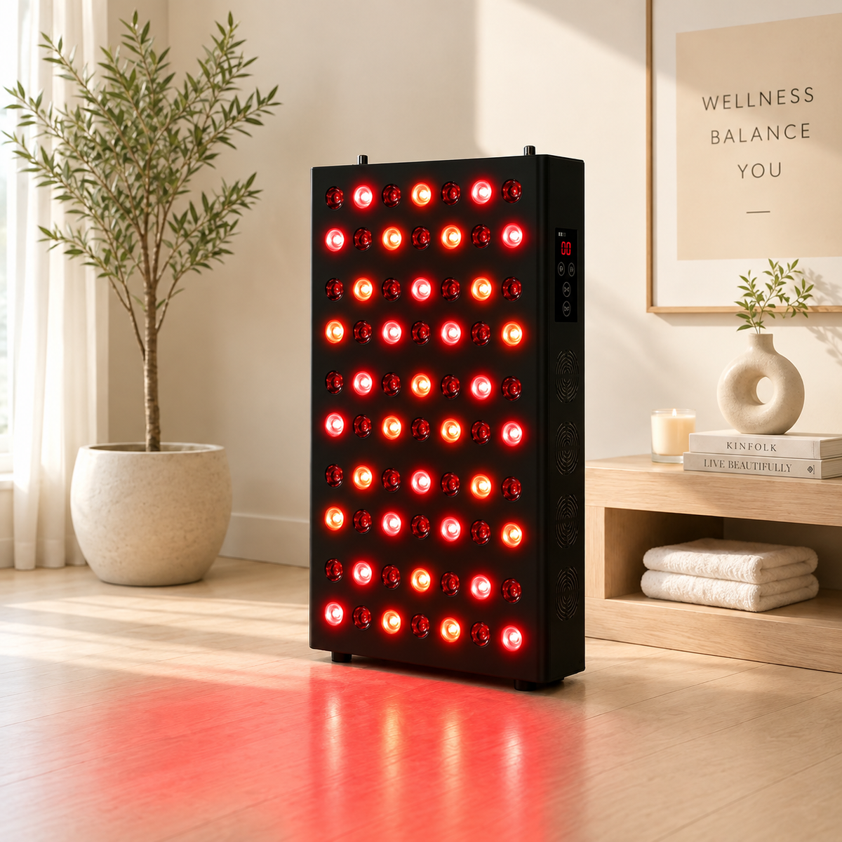 Glowrite red light therapy panel
